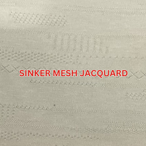 Sinker Mesh Jacquard by Bambi Apparels